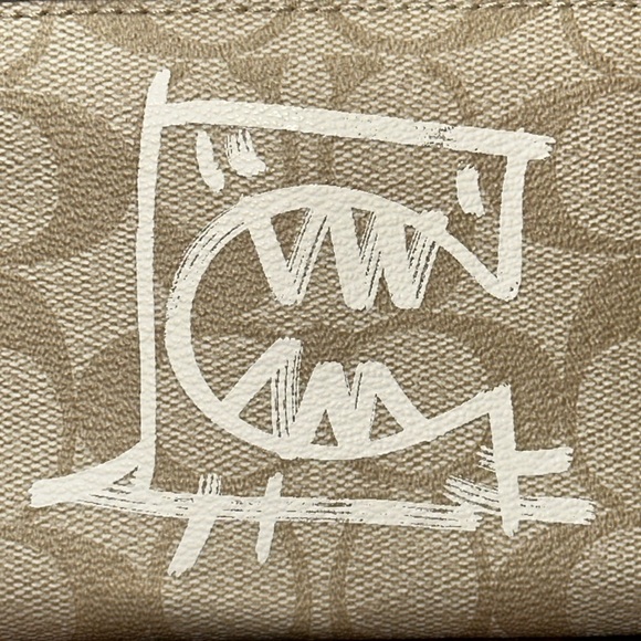 *RARE* NWT COACH Guang Yu Rexy Small Zip Around Wallet - Picture 2 of 16